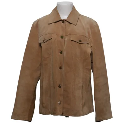 Lederjacke (Beige) von TCM Leder, Polyester