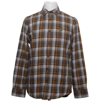 Flannel shirt (Brown, Blue, White) from PME Legend Cotton
