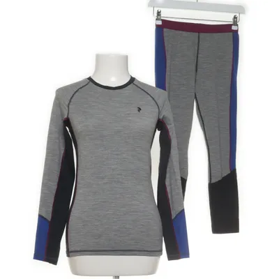 Base layer (Gray, Multicolored) from Peak Performance Merino Wool, Polyester, Elastane