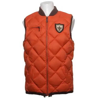 Outdoor vest (Oranje) van Morris Tradition Dons, Veer, Nylon, Polyester
