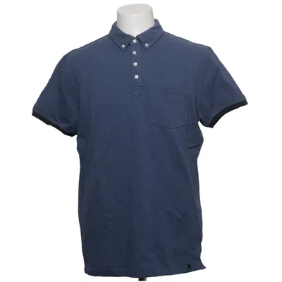 Poloshirt (Blauw) van James Harvest Katoen