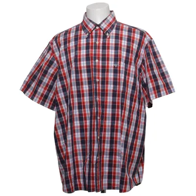 Short sleeve shirt (Red, Blue, White) from McEarl Cotton