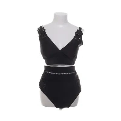 Bikini (Zwart) van River Island Plus Elastaan, Polyamide, Polyester