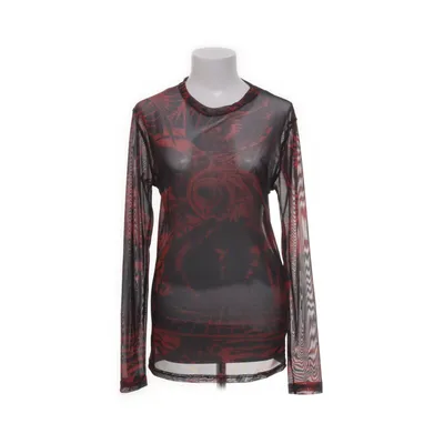 Long sleeve T-shirt (Black, Red) from Jaded London Elastane, Polyester