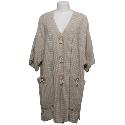Cardigan (Beige) from Mona Lisa Cotton, Linen, Viscose