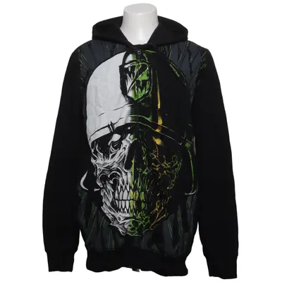 Hoodie (Black, Multicolored) from Metal Mulisha Cotton, Polyester
