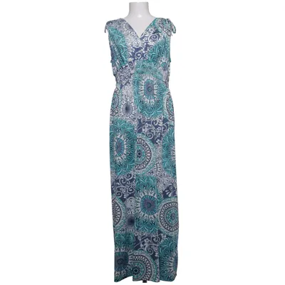Långklänning (Blå, Vit, Flerfärgad) från Leana Mode Polyester