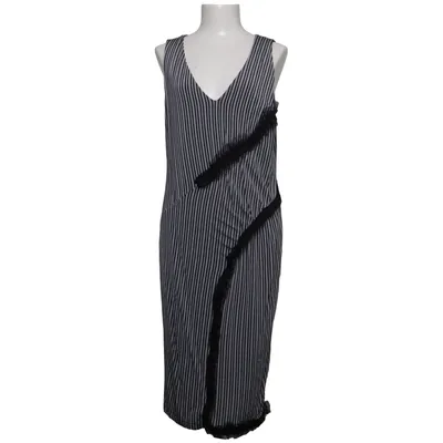 Robe (Noir, Blanc) de Pianura Studio Élasthane, Polyamide, Polyester, Viscose