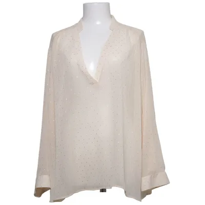 Blouse (Beige) van Zara Polyester