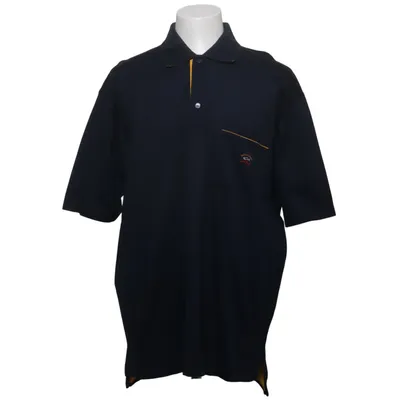Polo (Bleu, Jaune) de Paul & Shark Coton