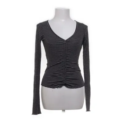 Top (Sort, Hvid) fra Hollister Elastan, Polyester, Viscose