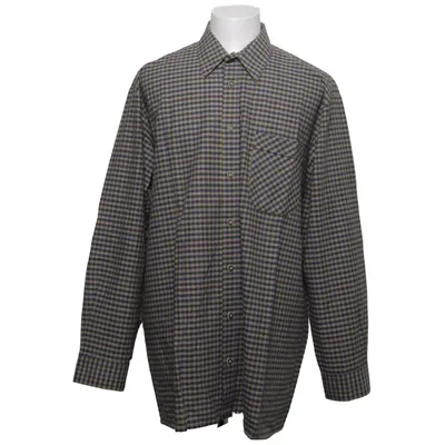 Shirt (Beige, Blue, Green) from Os Trachten Cotton