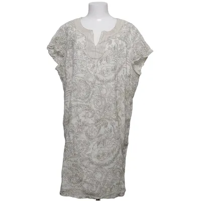 Tunic (Beige) from Couchel Cotton, Metallic fiber