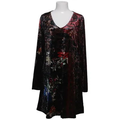 Klänning (Svart, Flerfärgad) från Happi Elastan, Polyester