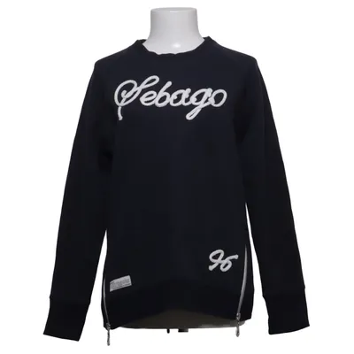 Sweatshirt (Noir) de Sebago Coton, Polyester