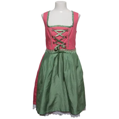 Dirndl (Rose, Vert, Blanc) de NKD Coton
