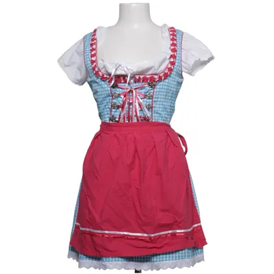 Dirndl (Blue, White, Pink) from Alpenmärchen Cotton, Polyester