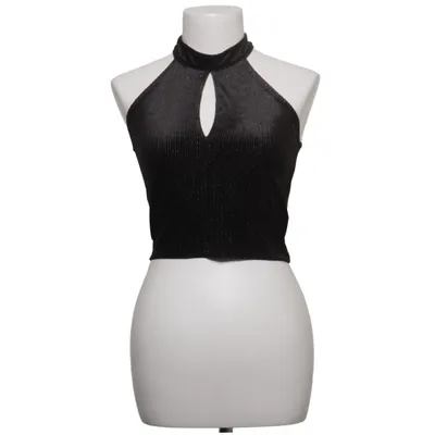 Neckholder Top (Schwarz) von Suite Benedict Elasthan, Polyester