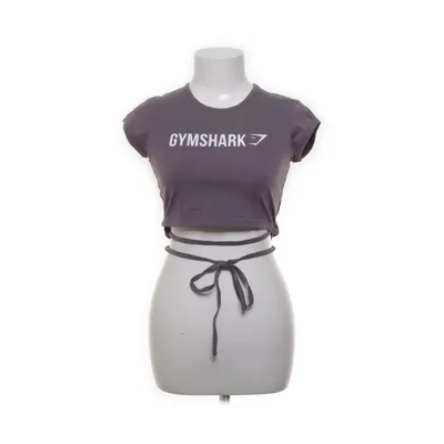 Crop top (Grå) från Gymshark