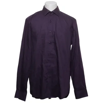 Shirt (Lila) van Dressmann Premium Collection Katoen