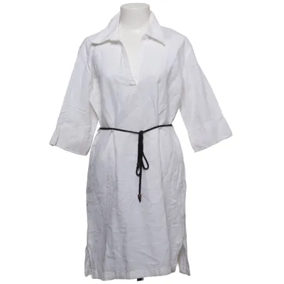 Dress (White) from L.O.G.G by H&M Cotton, Linen