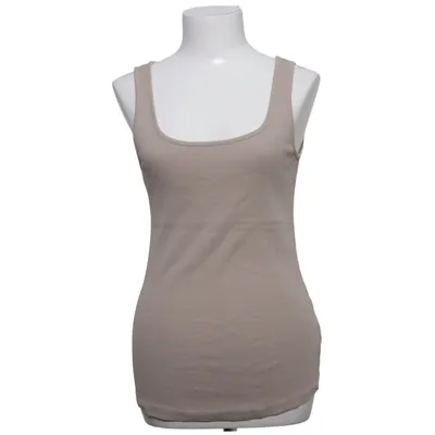 Zwangerschaps tanktop (Beige) van H&M Mama Katoen, Elastaan