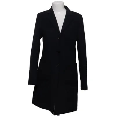 Manteau (Noir) de Anni Carlsson Polyester, Soie, Viscose, Laine