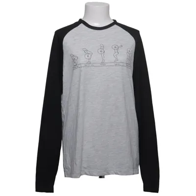 Maillot de baseball (Gris, Noir) de Northern Spirit Polyester, Viscose