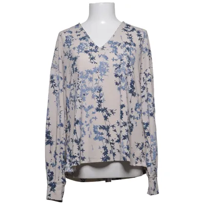 Blouse (Beige, Blauw) van STOCKH LM Elastaan, Gerecycled polyester