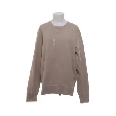 Sweatshirt (Beige) van Uniqlo Katoen, Polyester