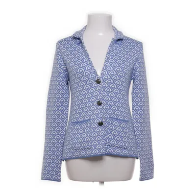 Cardigan (Blå, Hvid) fra Rosebud Bomuld