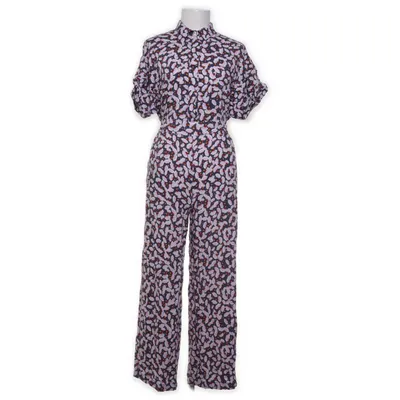 Jumpsuit (Blauw) van Anna Glover x H&M Viscose, Polyester