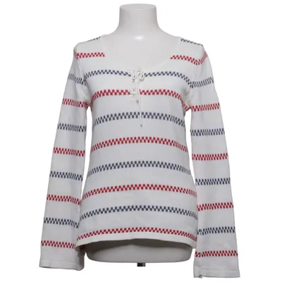 Tröja (Vit, Blå, Röd) från Jumperfabriken Bomull