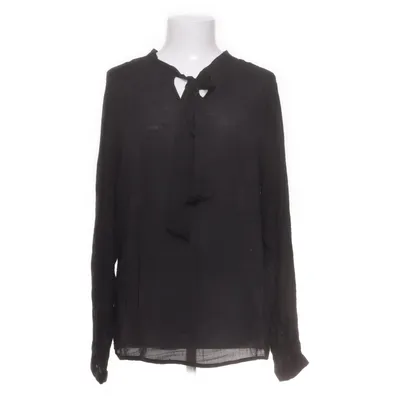Strikblouse (Zwart) van Flash Woman Polyester, Viscose