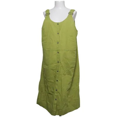 Latzkleid (Grün) von Gudrun Sjödén Baumwolle, Leinen