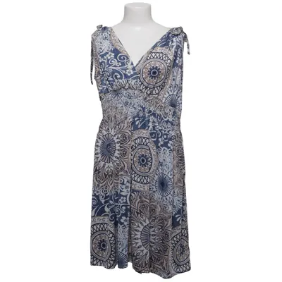 Robe (Bleu, Beige, Blanc) de Leana Mode Polyester