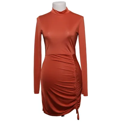 Jurk (Oranje) van Femme Luxe Elastaan, Polyester