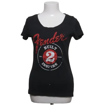 T-shirt (Gray) from Fender Cotton, Polyester, Viscose