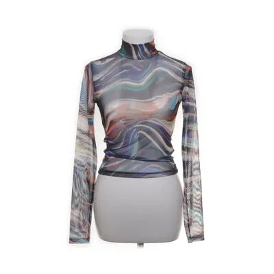 Långärmad t-shirt (Flerfärgad) från Bik Bok Elastan, Polyester