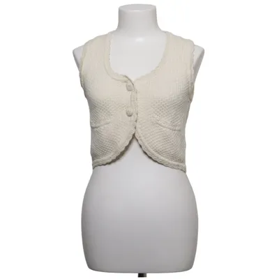 Gilet (Beige) van Att. Acryl, Wol