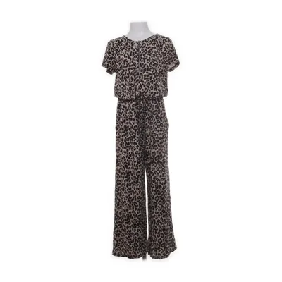 Byxdress (Beige, Flerfärgad) från Lindex Kids Elastan, Viskos
