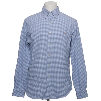 Overhemd (Blauw, Wit) van Ralph Lauren Katoen