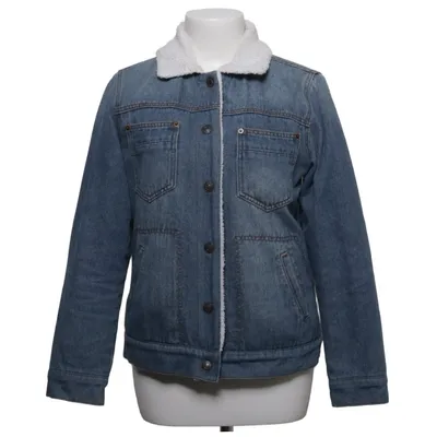 Gevoerde spijkerjas (Blauw) van Boohoo Denim Polyester