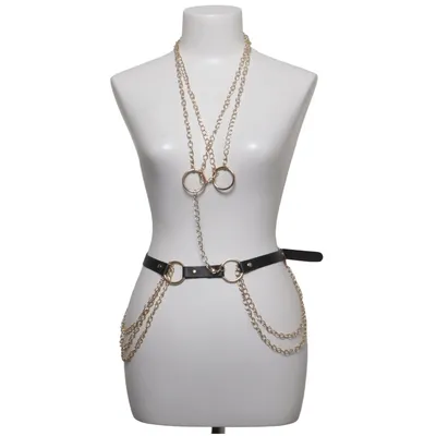 Bijoux corporels (Noir, Or) Métal inconnu