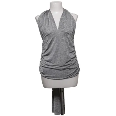Halterneck top (Grå) fra Mim Elastan, Polyester