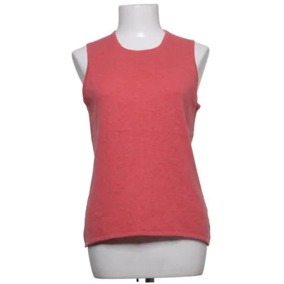 Pull sans manches (Rouge) de Davida Cashmere Cachemire