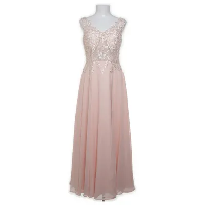 Aftonklänning (Rosa, Vit) från JJ's House Polyester