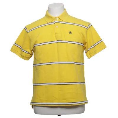 Polo shirt (Yellow, White, Black) from Santa Monica Polo Club Cotton