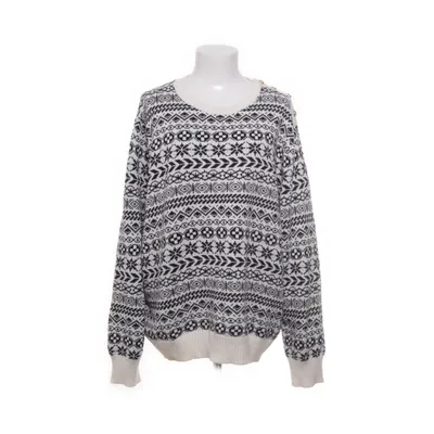 Trui (Blauw, Wit) van Holly & Whyte by Lindex Katoen, Polyester, Wol, Viscose