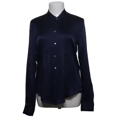 Blouse (Blue) from Theory Elastane, Silk